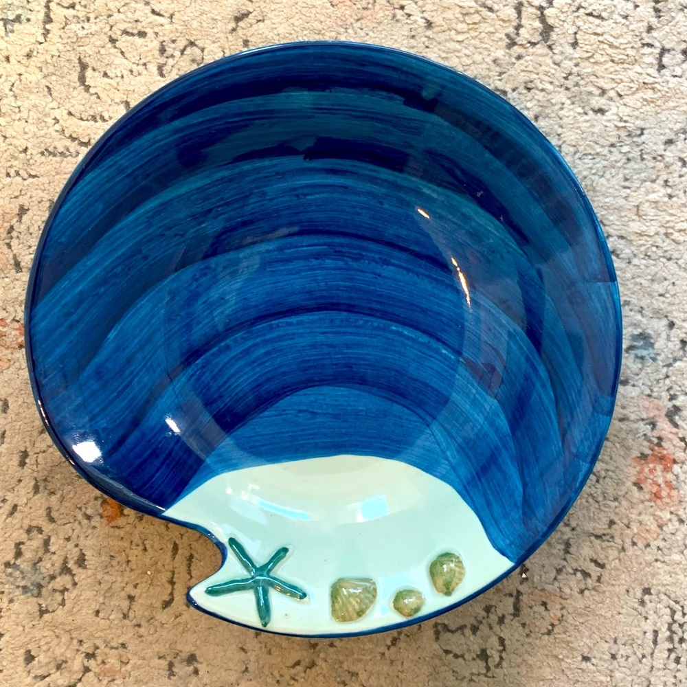 Coastal Beachy Decorative Bowl